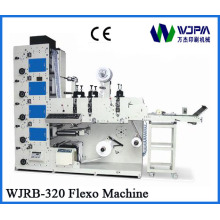 Máquina de impresión flexográfica de alta velocidad (WJRB-320)